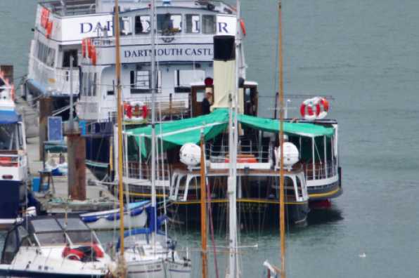 29 June 2020 - 14-38-07
Almost in place. The distinctive canvas roof / shade is put in place.
------------------------
Paddle steamer Kingswear Castle